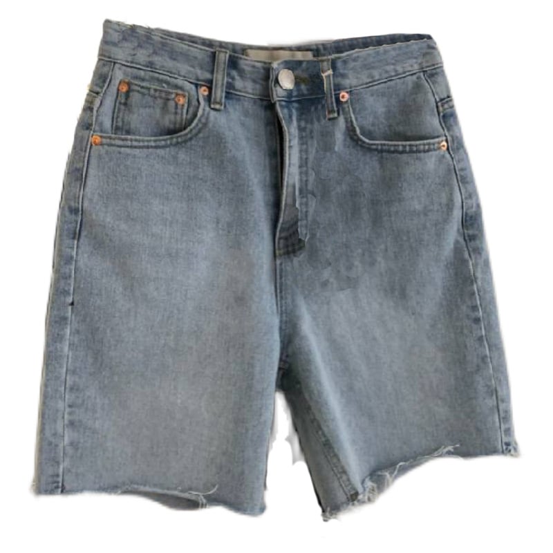 Relaxed Fit Denim Shorts for Women