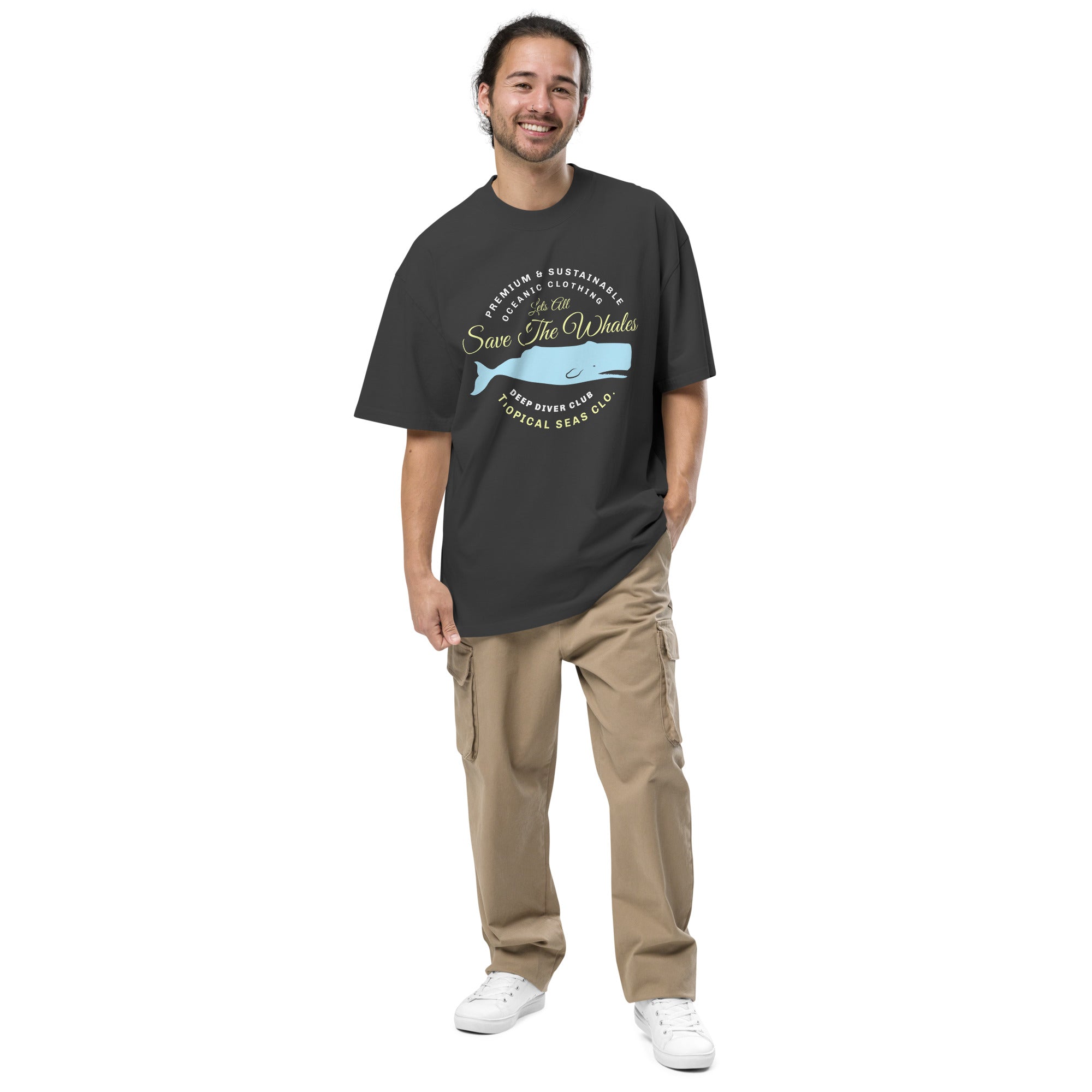 Eco Vintage Whale Saver Tee